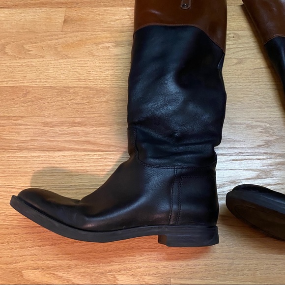 Enzo Angliolini 8 Riding boots black and brown - Picture 11 of 13